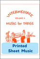 Intermediate Music for Three #2 Part 1 Flute/Oboe/Violin cover